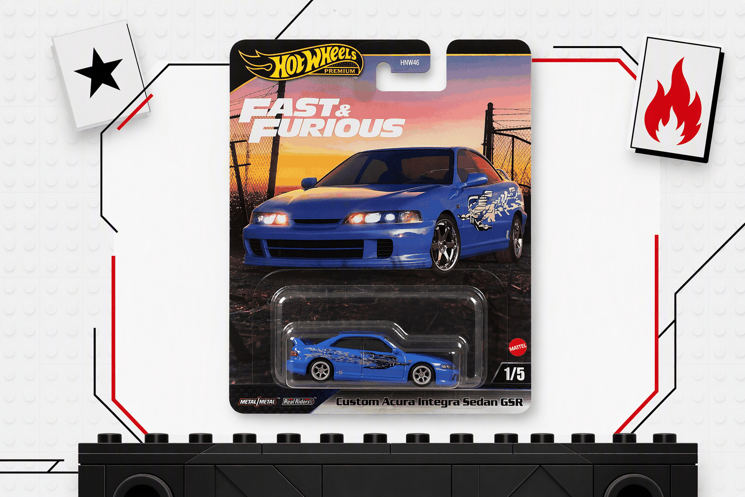 Hot Wheels Custom Acura Integra Sedan GSR