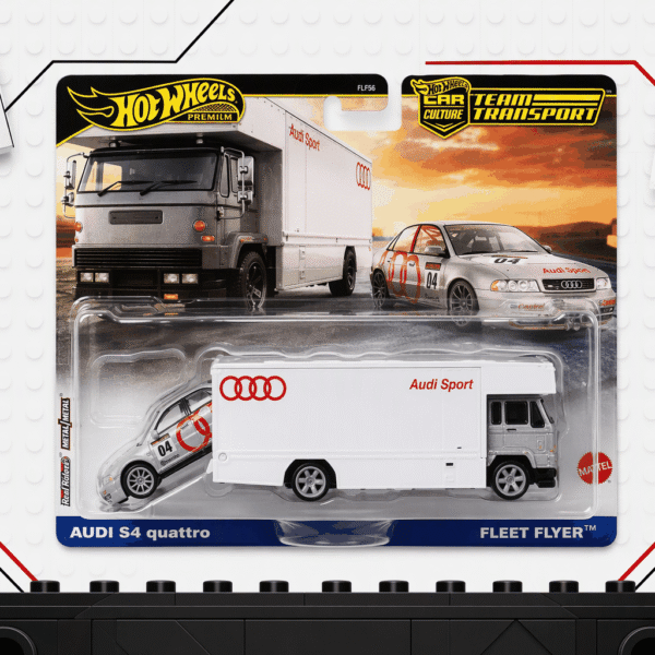 Hot Wheels Audi S4 Quattro & Fleet Flyer