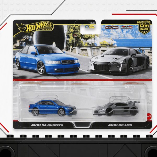 Hot Wheels Audi S4 Quattro & Audi R8 LMS