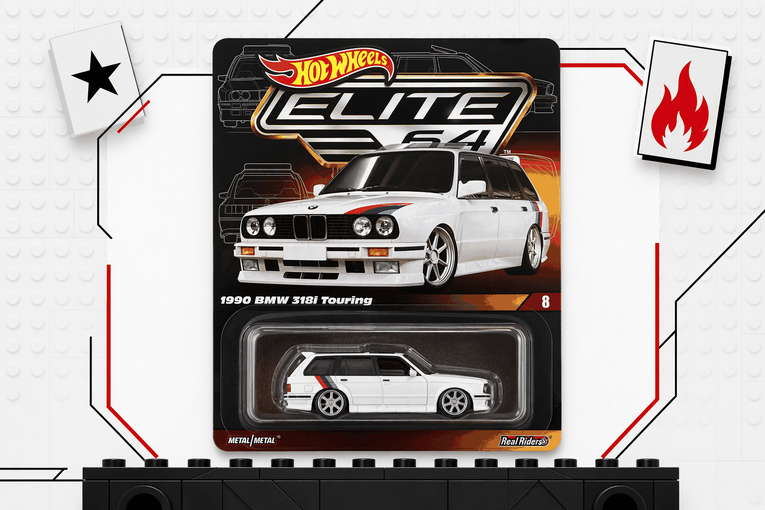 Hot Wheels 1990 BMW 318i Touring