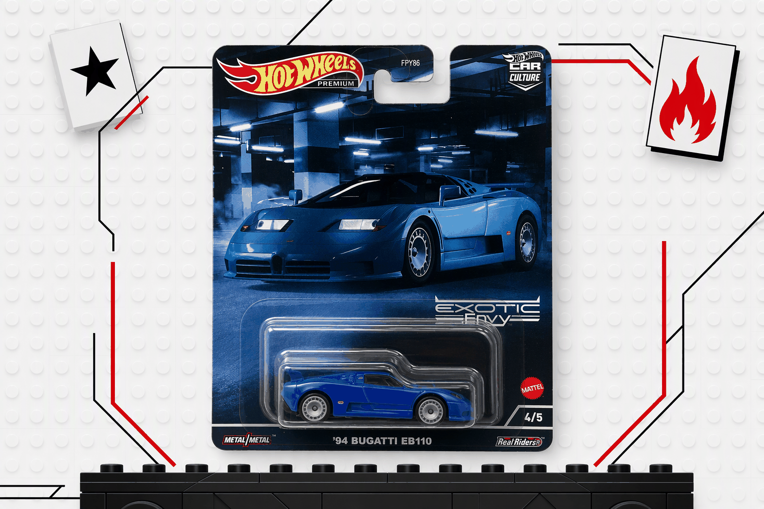 Hot Wheels 94 Bugatti EB110
