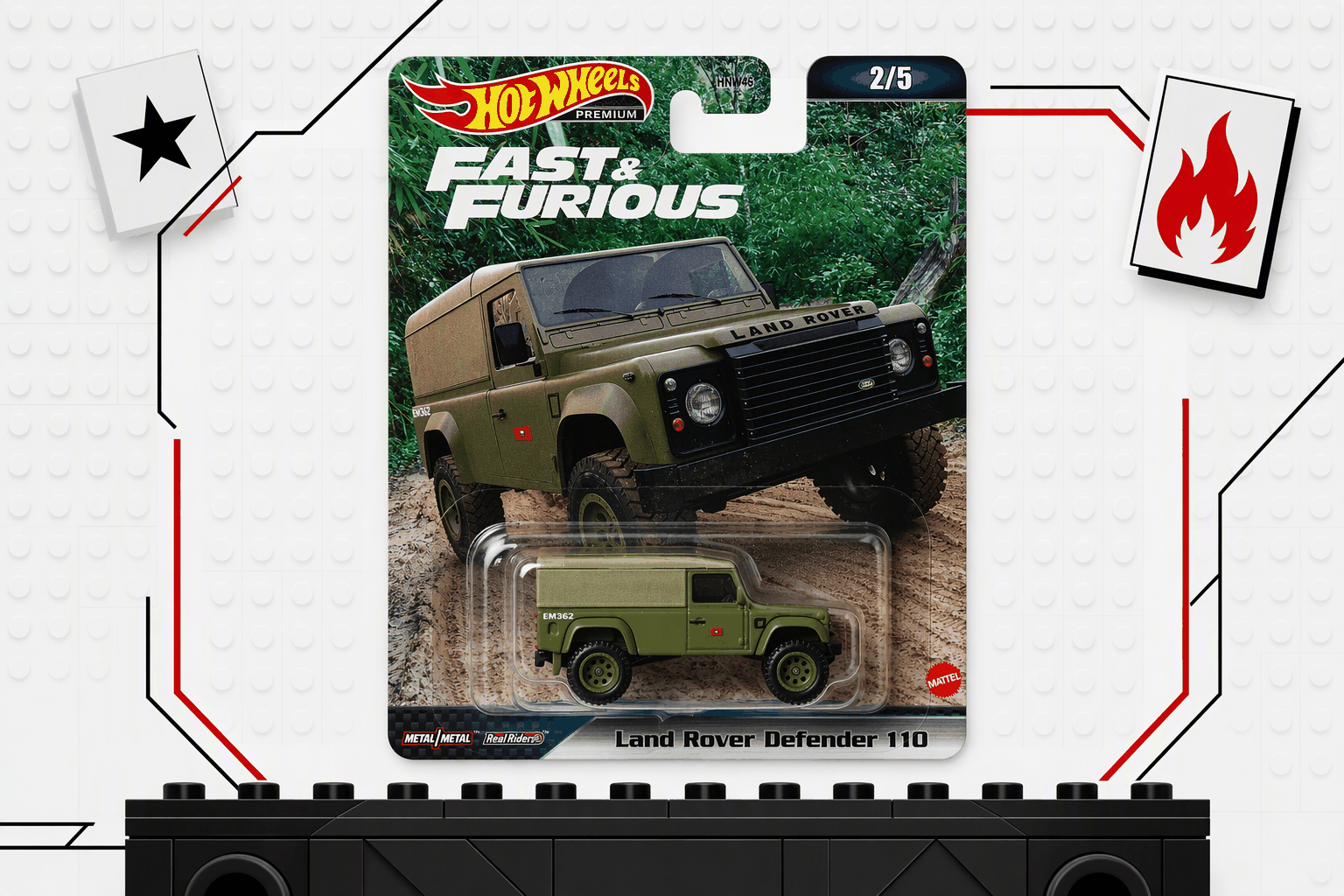 Hot Wheels Land Rover Defender 110