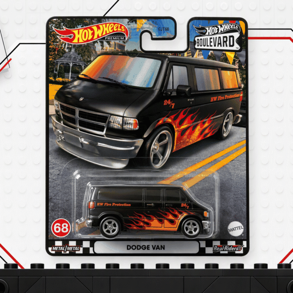 Hot Wheels Dodge Van #68