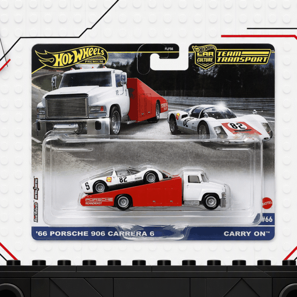 Hot Wheels 66 Porsche 906 & Carrera 6 Carry On