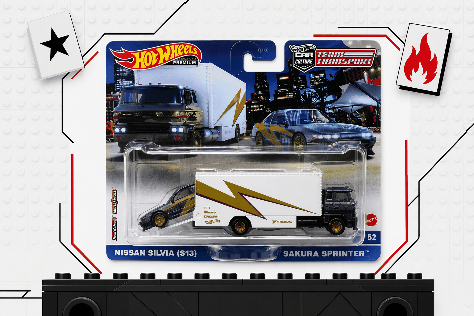 Hot Wheels Nissan Silvia S13 & Sakura Sprinter