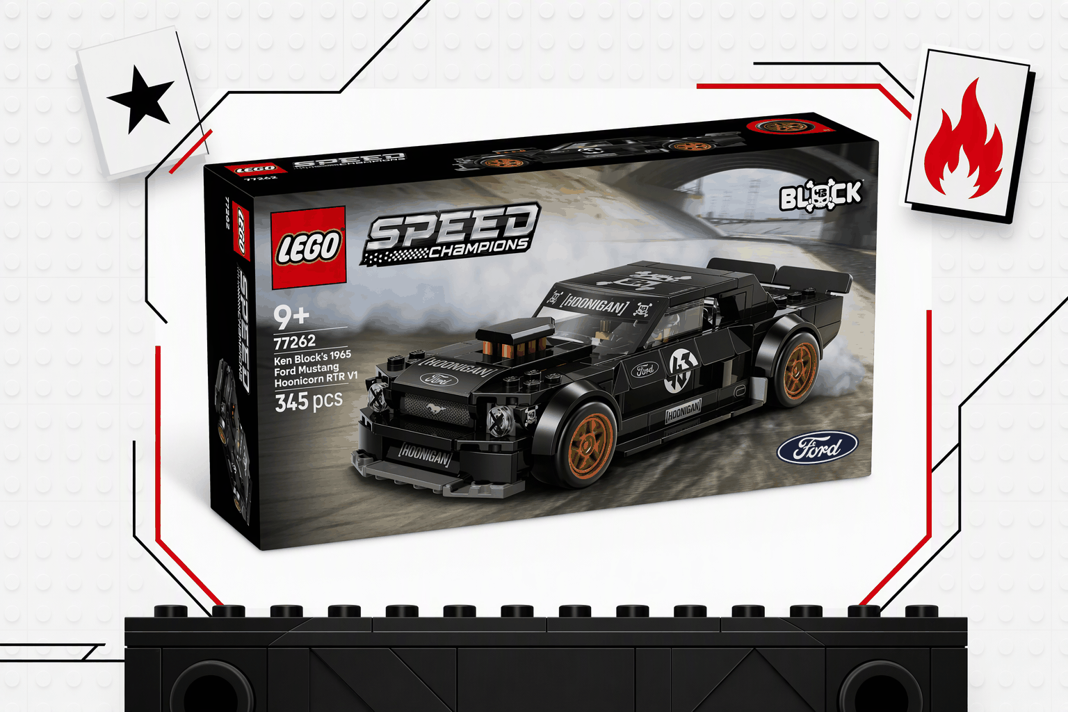 LEGO 77262 Ken Blocki '65 Ford Mustang Hoonicorn V1